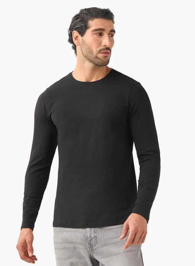 سبلاش فيڤ Set of 2 - Slim Fit Crew Neck T-shirt